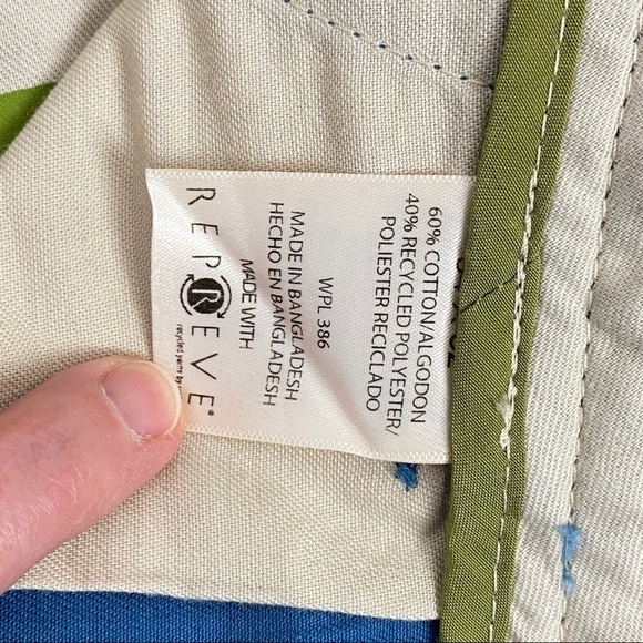 Haggar Life Khakis Sz 34x32 Relaxed Straight Leg Turqouise Blue - Picture 10 of 10